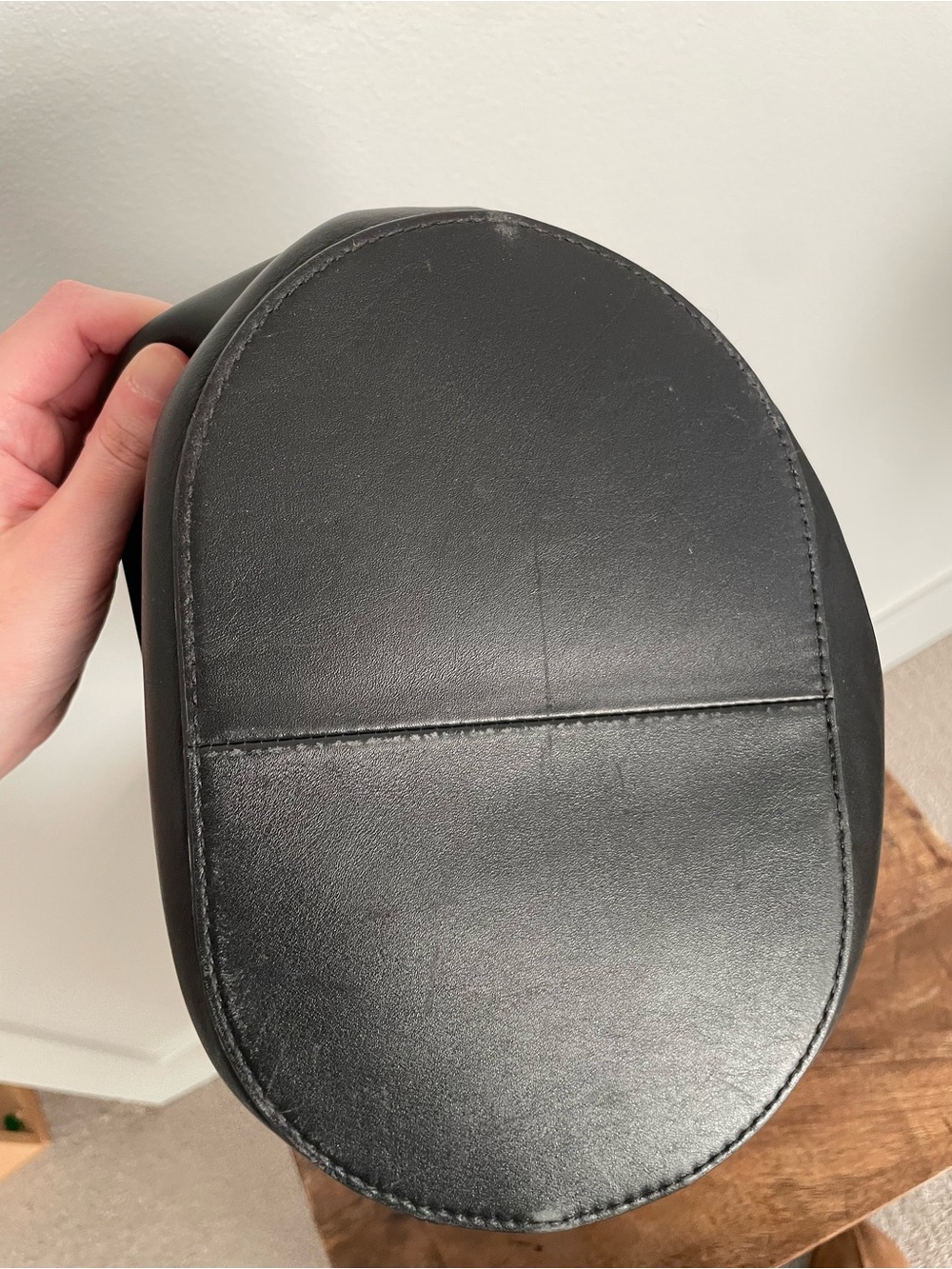 J. Crew Berkeley Bag Black Leather Bucket Bag - Picture 11 of 11
